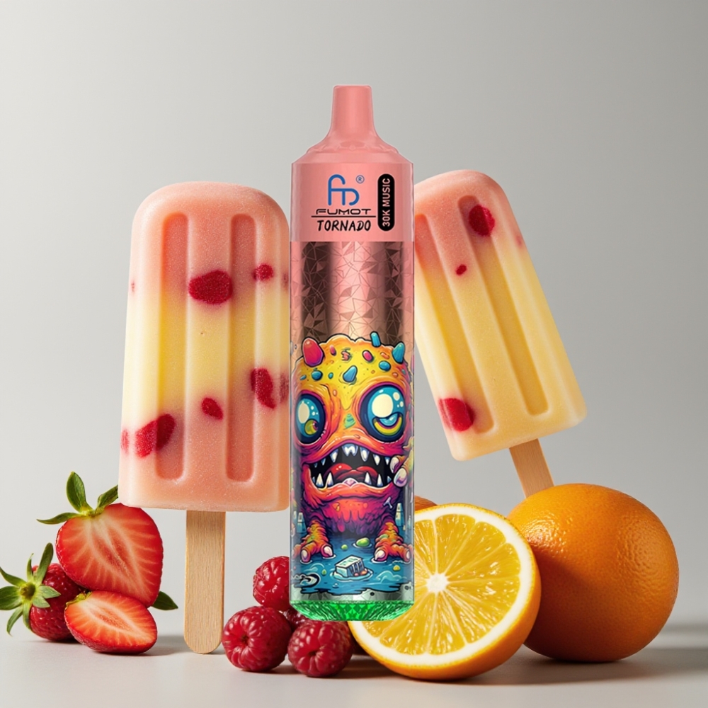 Fumot RandM Tornado 30000 Puffs 30mL Popsicles 2%/5% 600mAh LED Display
