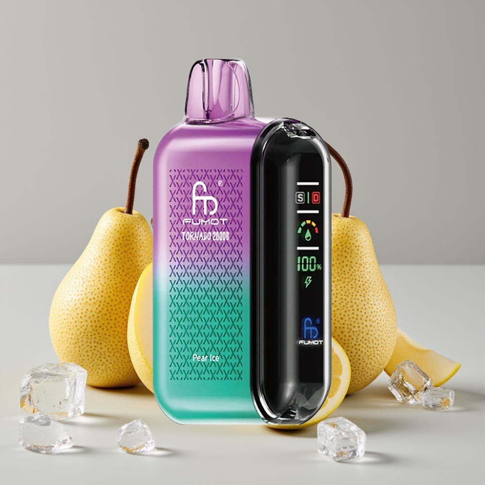 Fumot Tornado 20000 Puffs Dual Mesh 20ml Pear Ice Disposable Vape