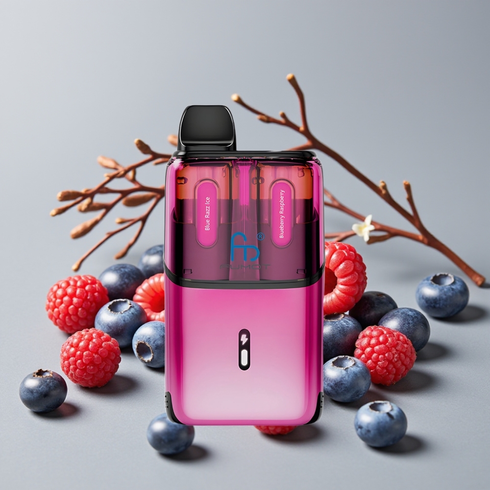 Fumot Ultra T32000 32000 Puffs 800mAh Type-C Fast Charging Blue Razz Ice Disposable Vape