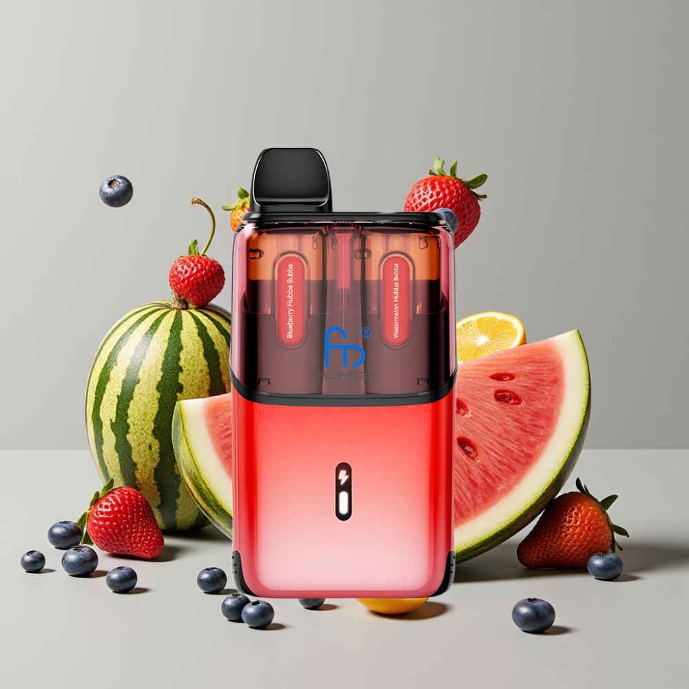 Fumot Ultra T32000 Disposable Vape 32000 Puffs 800mAh Type-C Blueberry Hubba Bubba - Watermelon Hubba Bubba