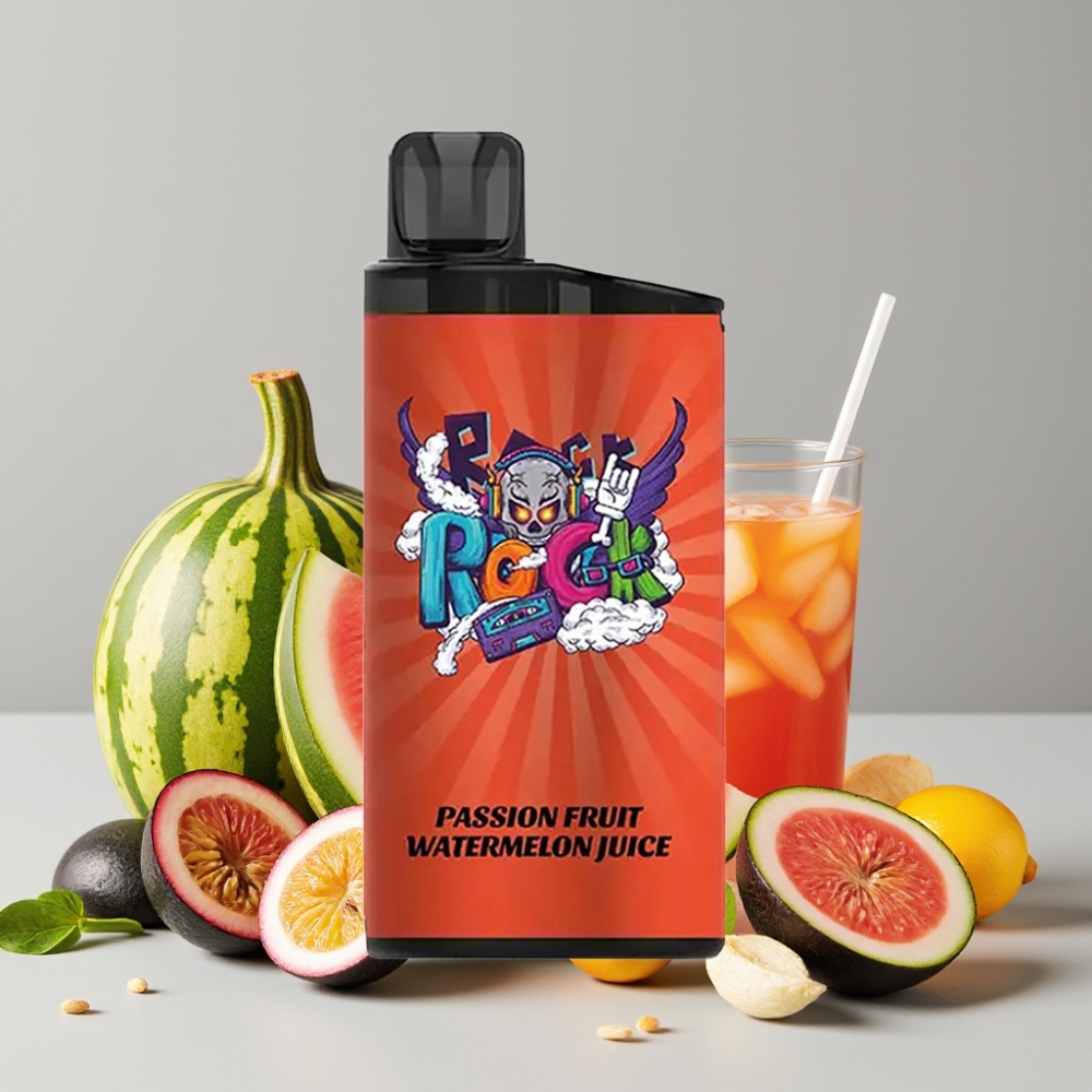 IGET Bar 3500 Puffs 1400mAh Mesh Coil Passion Fruit Watermelon Juice Disposable Vape