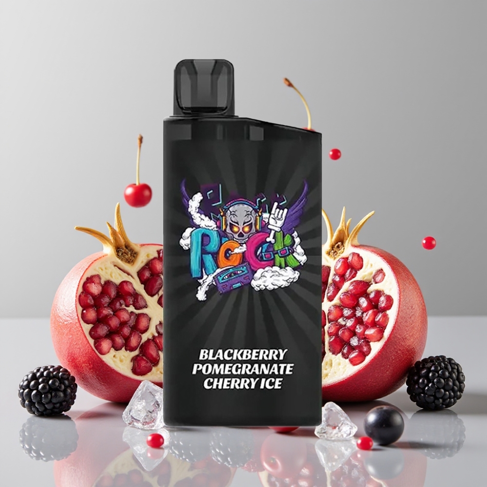 IGET Bar 3500 Puffs Disposable Vape 1400mAh Blackberry Pomegranate Cherry Ice