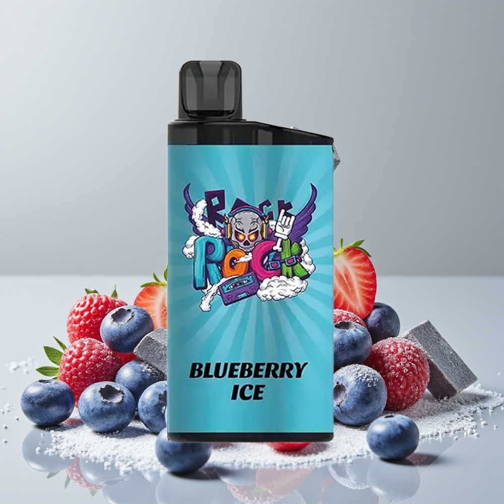 IGET Bar 3500 Puffs Disposable Vape Blueberry Ice 1400mAh 1.2 Ohm Mesh Coil