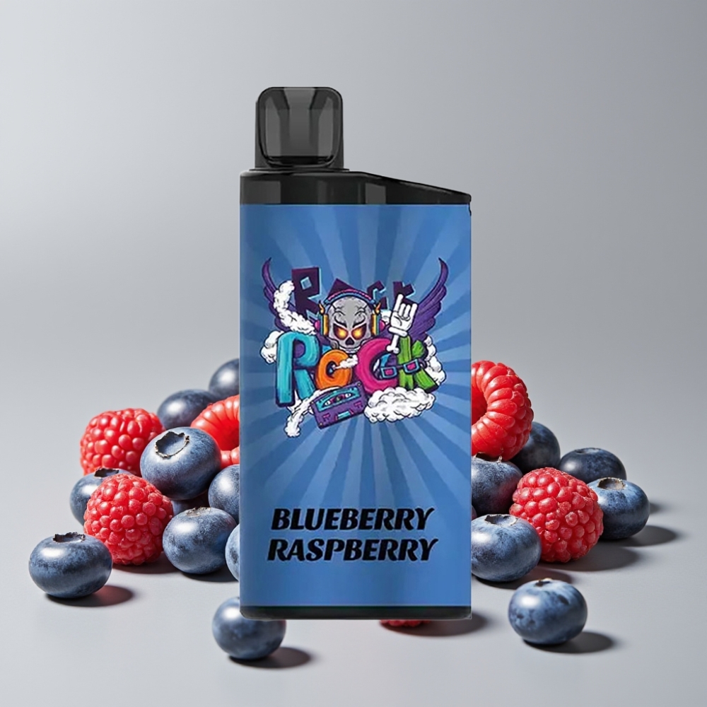 IGET Bar 3500 Puffs Disposable Vape Blueberry Raspberry 1400mAh 1.2 Ohm Mesh