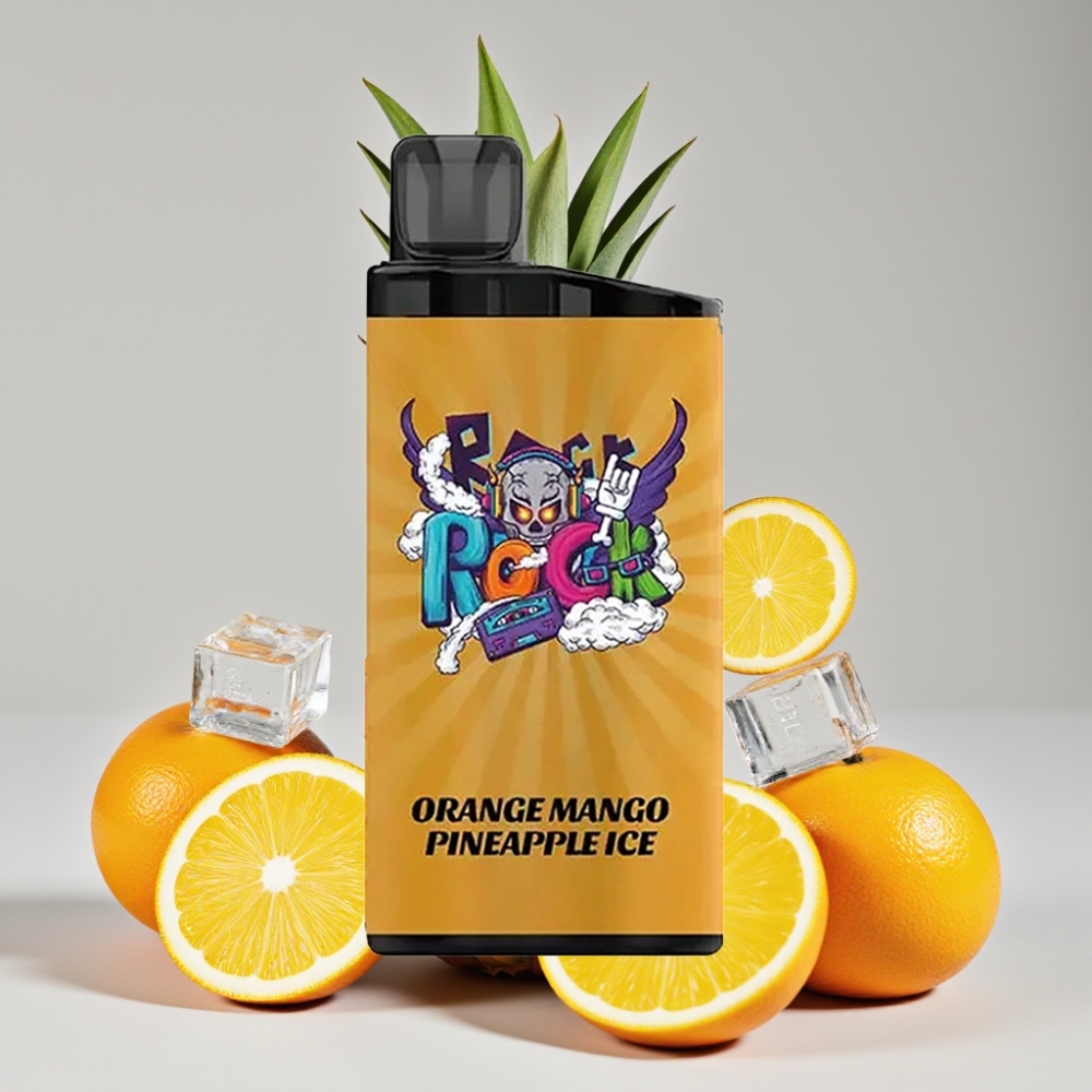 IGET Bar 3500 Puffs Orange Mango Pineapple Ice Disposable Vape 1400mAh 1.2 Ohm Mesh