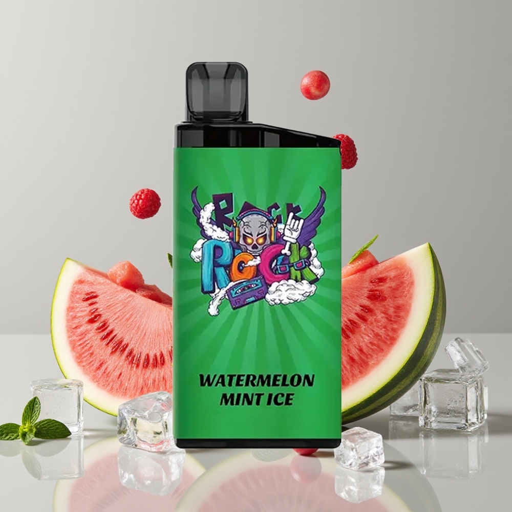 IGET Bar 3500 Puffs Watermelon Mint Ice Disposable Vape with 1400mAh Battery & Mesh Coil