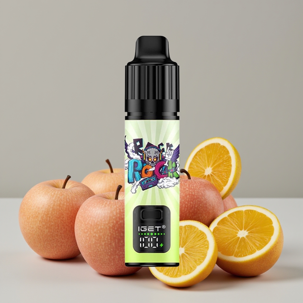 IGET BAR PLUS S3 POD 10000 Puffs 18ml 5% Double Apple Disposable Vape