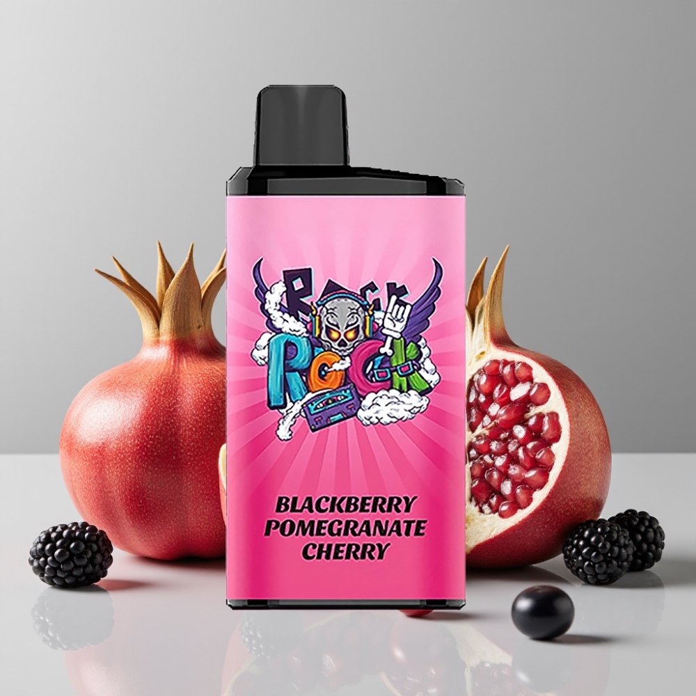 IGET Bar Pro 10000 Puffs 2000mAh 1.2Ohm Mesh Blackberry Pomegranate Cherry