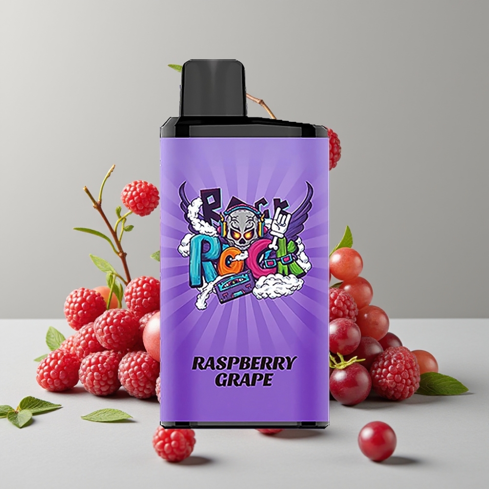 IGET Bar Pro 10000 Puffs 2000mAh Mesh Coil Raspberry Grape Disposable Vape
