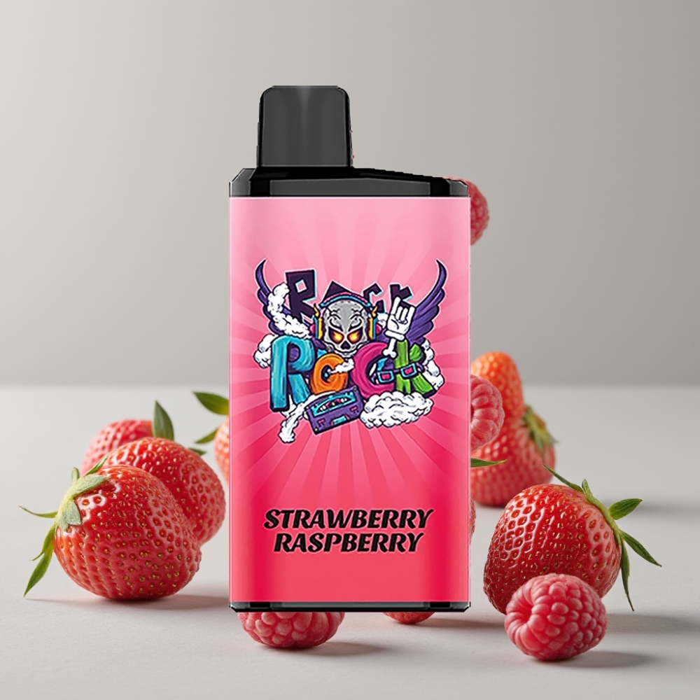 IGET Bar Pro 10000 Puffs 2000mAh Mesh Coil Strawberry Raspberry Disposable Vape