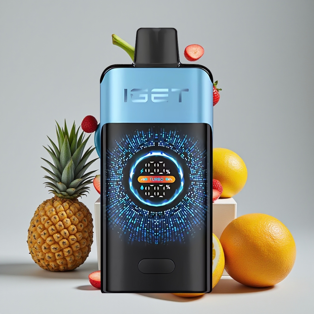 IGET ONE 12000 Puffs Disposable Vape Blue Monster 2700mAh Dual Mesh Coil