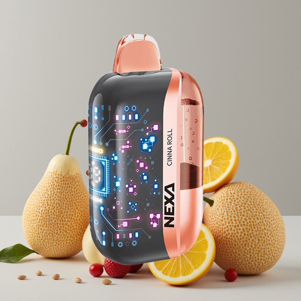 NEXA Ultra 50K Disposable Vape 20ml 5% Cinna Roll 50000 Puffs Type-C