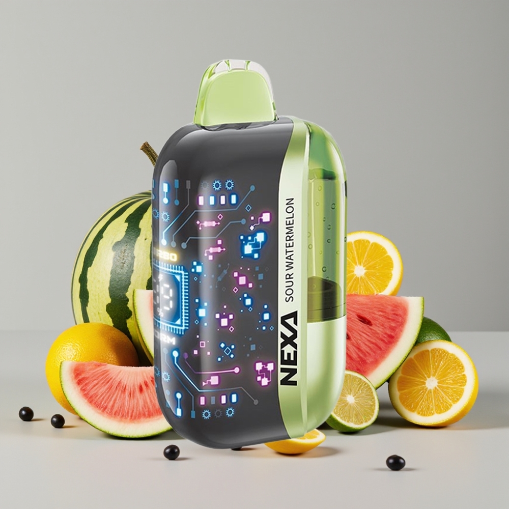 NEXA Ultra 50K Disposable Vape 50000 Puffs 20ml Sour Watermelon 5% Type-C
