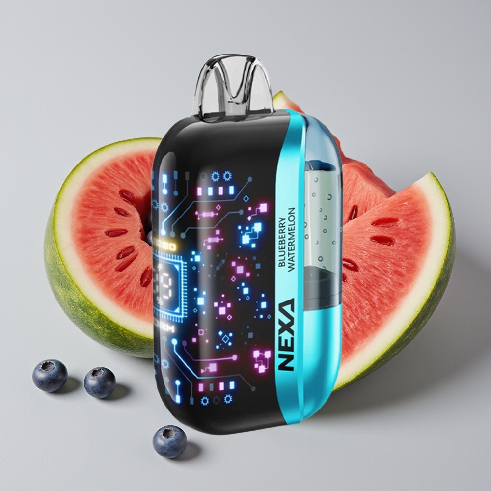 NEXA Ultra 50K Disposable Vape 50000 Puffs Blueberry Watermelon 20ml 5% Type-C
