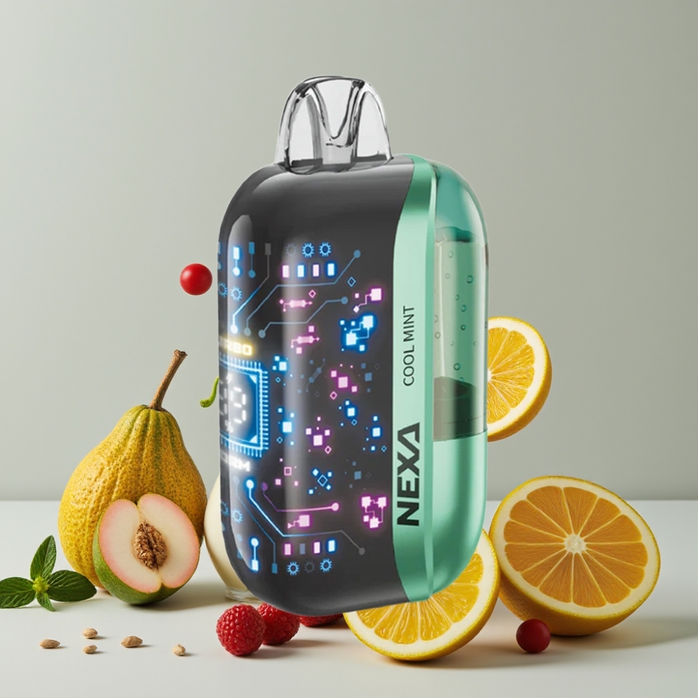 NEXA Ultra 50K Disposable Vape Cool Mint 20ml 5% 800mAh Type-C