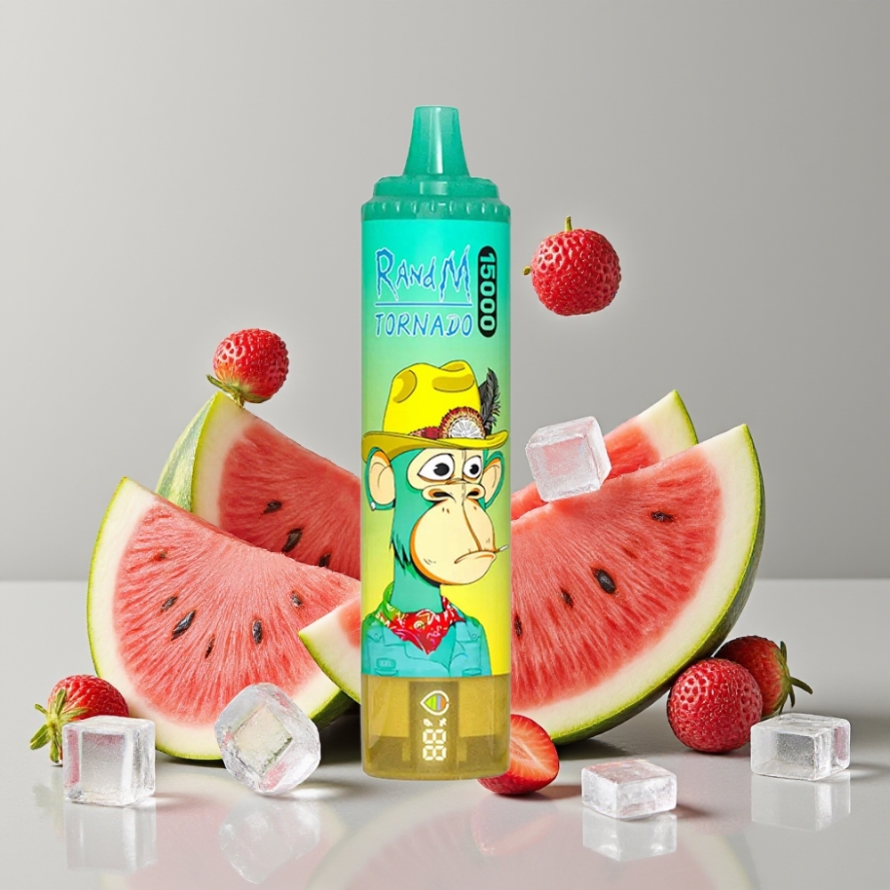 RandM Fumot Tornado 15000 Puffs 25ml 850mAh Mesh Coil Watermelon Ice