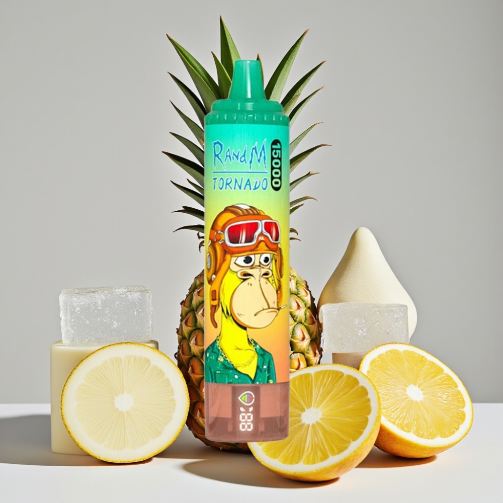 RandM Fumot Tornado 15000 Puffs 25ml 850mAh Mesh Pineapple Ice