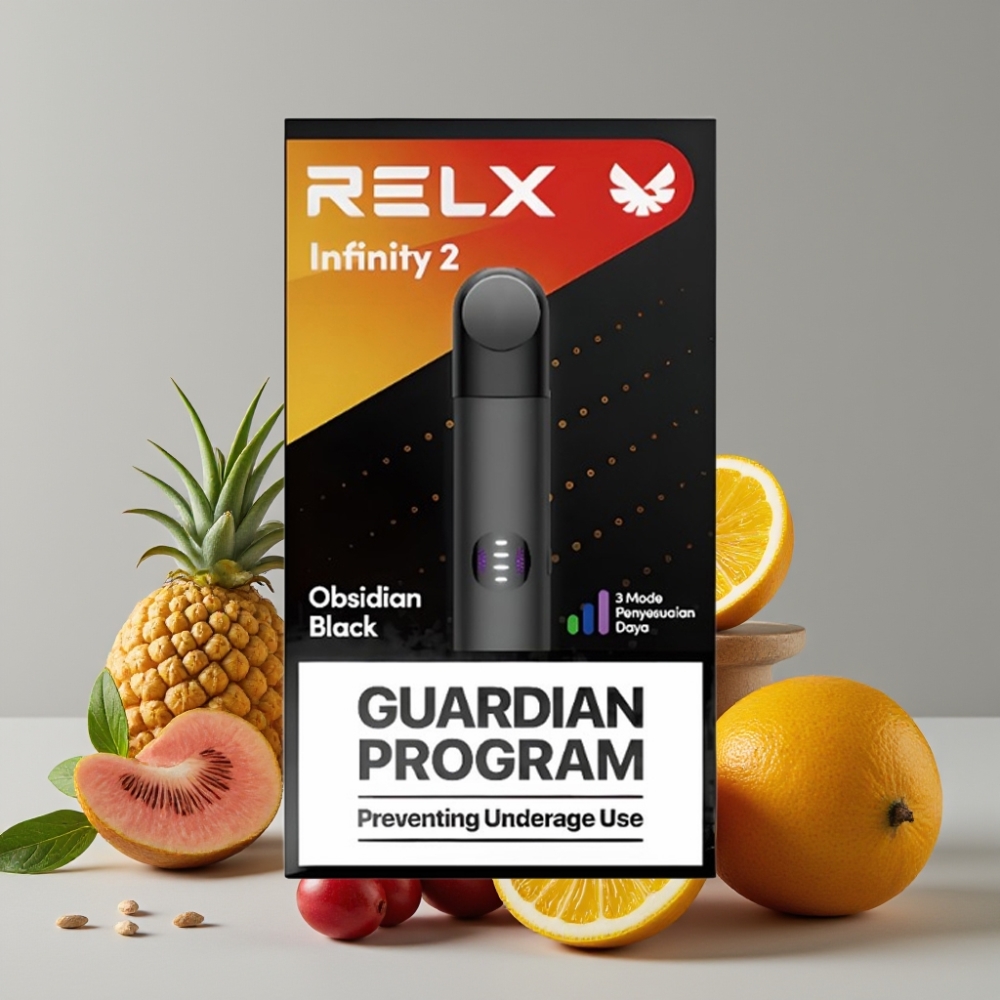 RELX Infinity 2 650 Puffs 1.9ml Pod 440mAh USB-C Darkasteroid