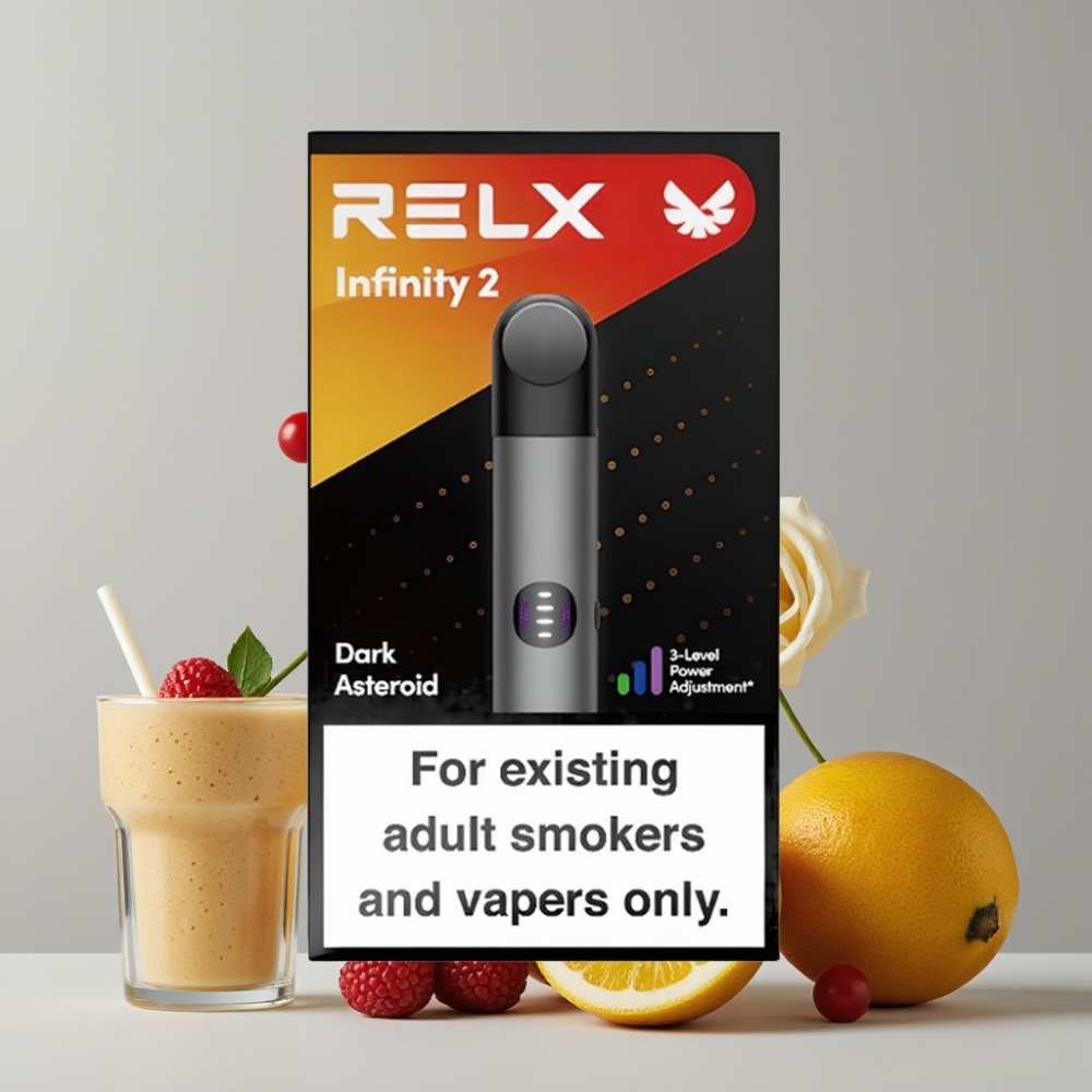 RELX Infinity 2 650 Puffs 1.9ml Pod 440mAh USB-C Grey Vape Device