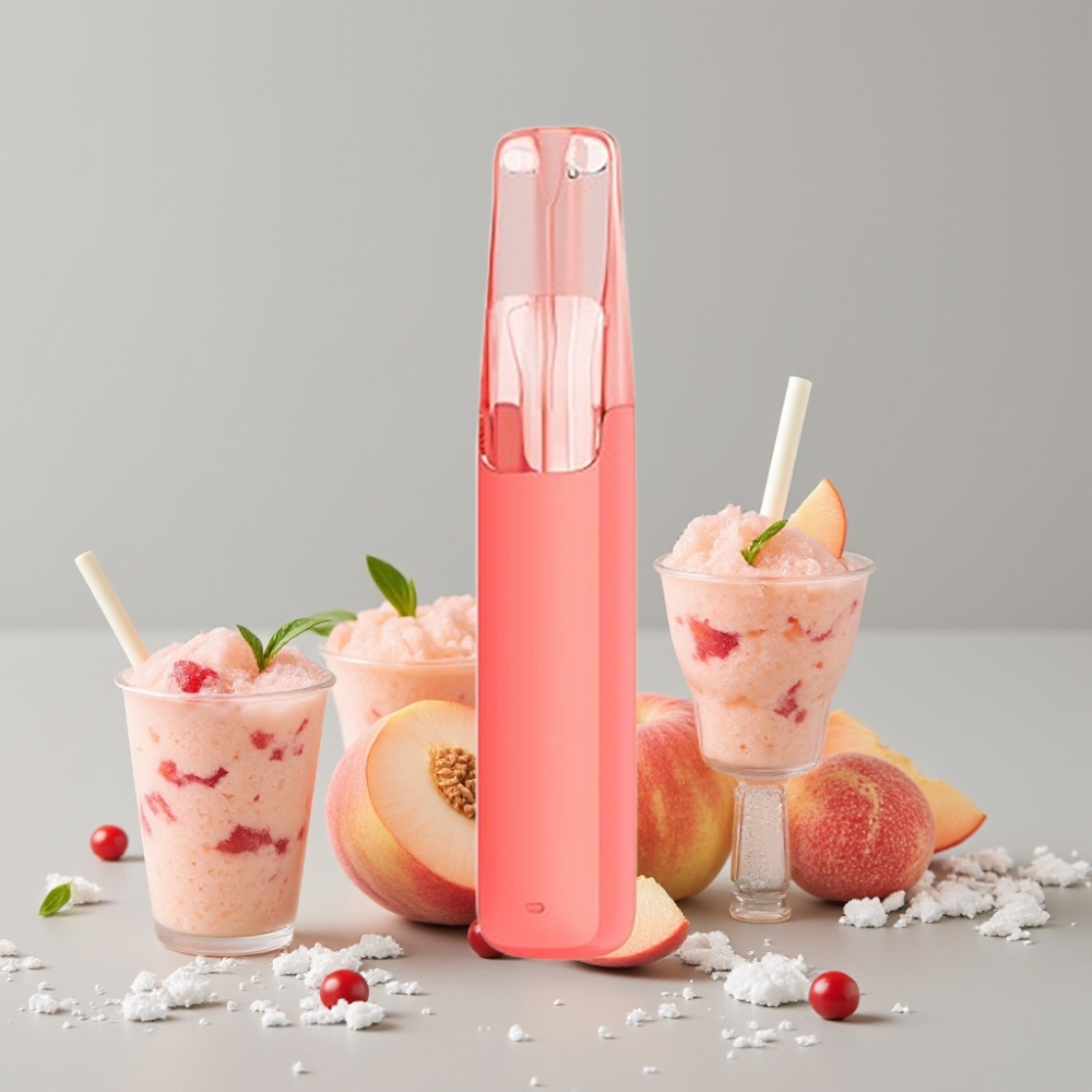 Snowplus Dash 4000 Puffs Ceramic 7.5ml Peach Ice Disposable Device