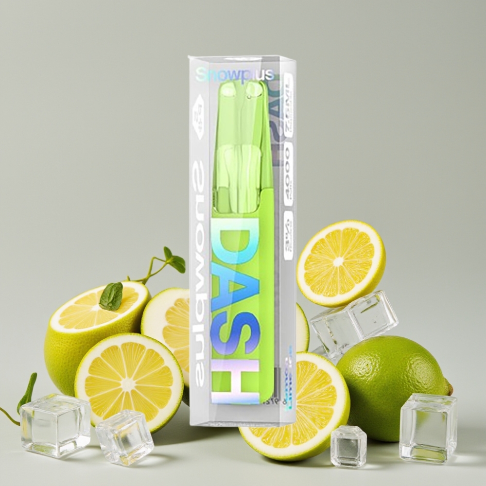 Snowplus Dash 4000 Puffs Disposable Device 7.5ml Lemon Lime Ice Ceramic Coil 530mAh