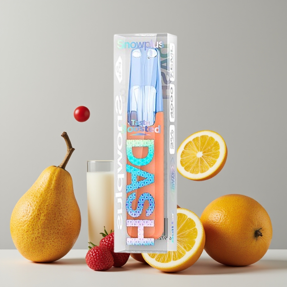 Snowplus Dash 4000 Puffs Disposable Device Bull Ice 7.5ml 530mAh Ceramic Atomizer