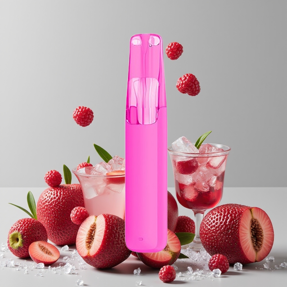 Snowplus Dash 4000 Puffs Disposable Device Ceramic Atomizer 530mAh Red Wine Ice