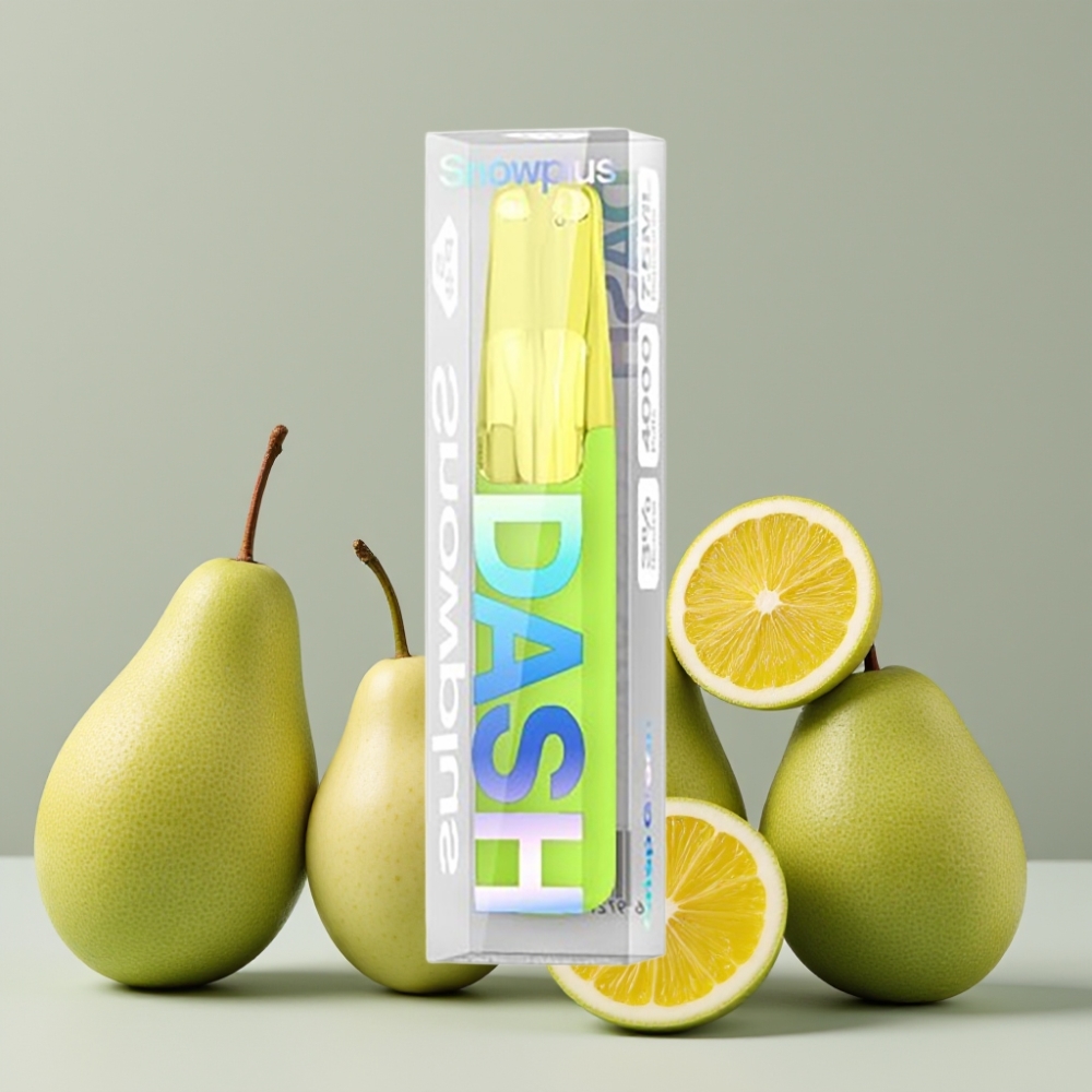 Snowplus Dash 4000 Puffs Disposable Device Crisp Green Ceramic 530mAh 7.5ml
