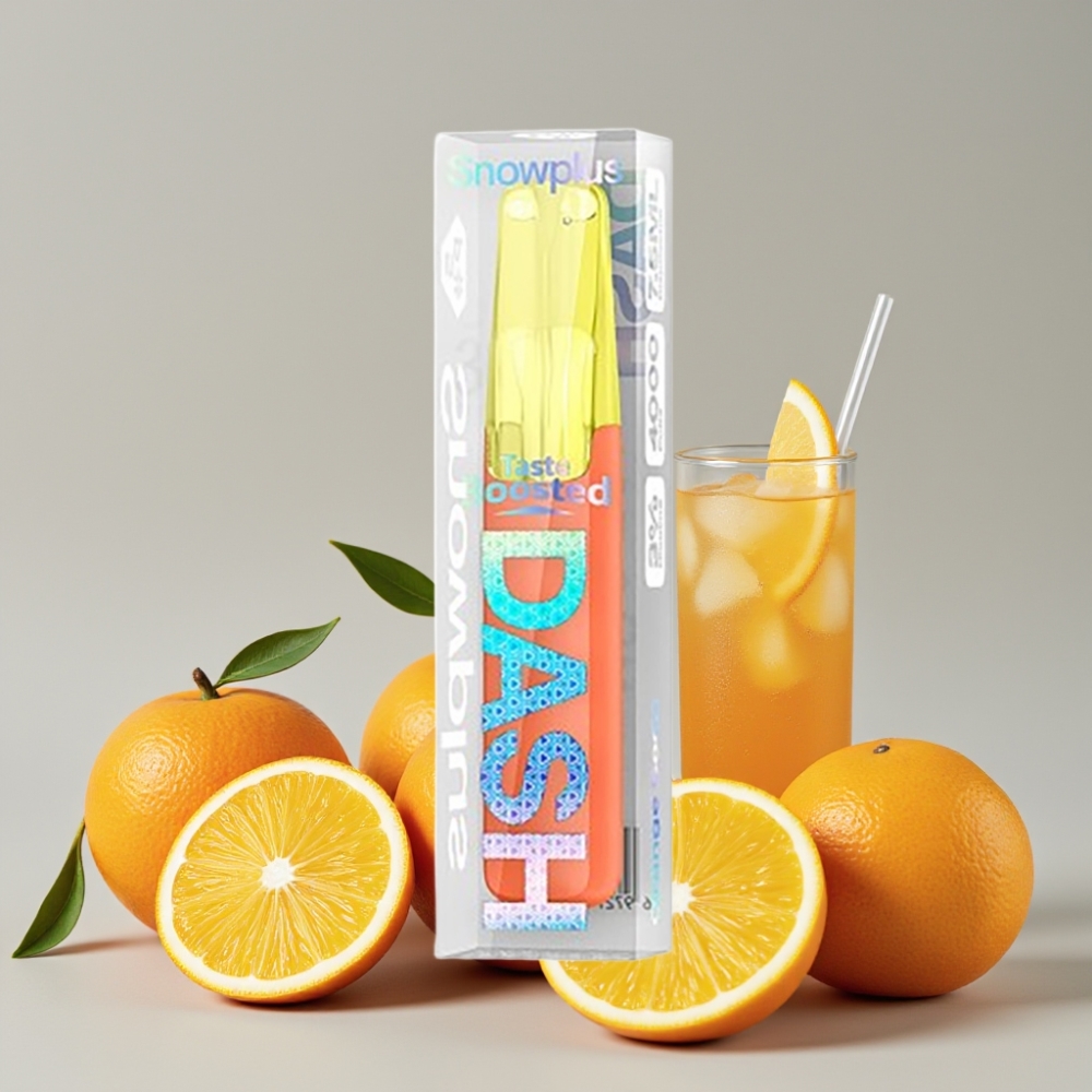 Snowplus Dash 4000 Puffs Disposable Device Orange Soda 7.5ml 530mAh Ceramic