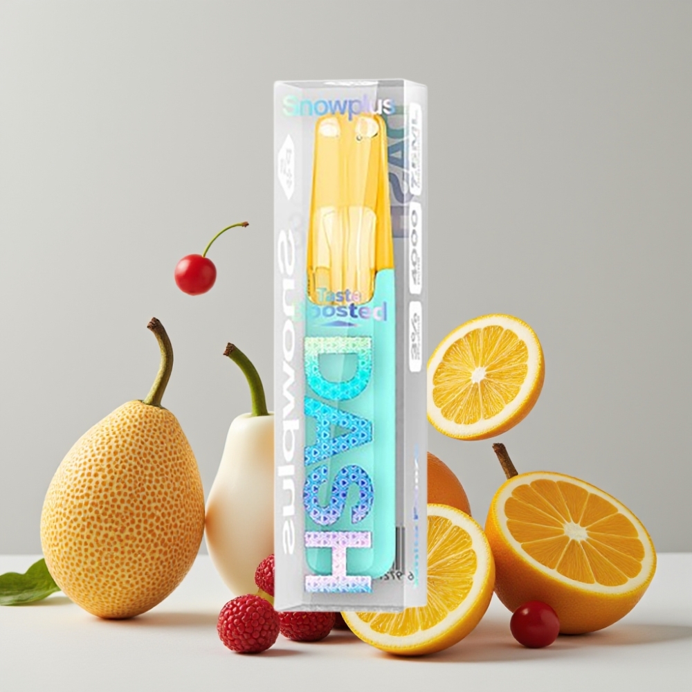 Snowplus Dash 4000 Puffs Disposable Device White Freeze 7.5ml 530mAh Ceramic