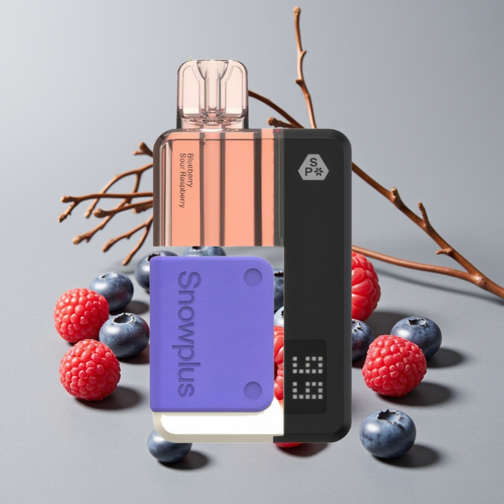 Snowplus Swift 15000 Puffs Pod Kit Blueberry Sour Raspberry Dual Mesh 1000mAh 2+10ml