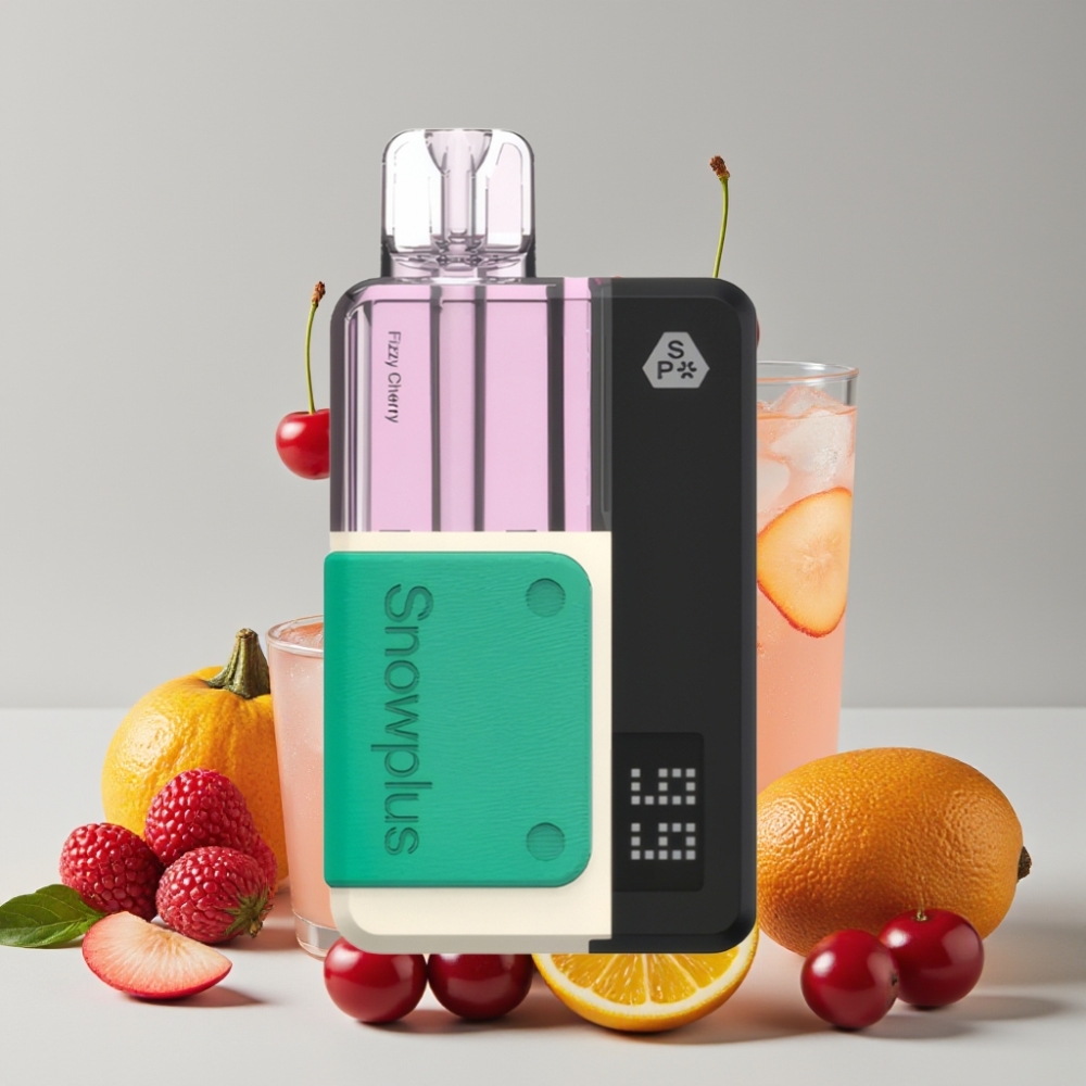 Snowplus Swift 15000 Puffs Pod Kit Dual Mesh 1000mAh 2+10ml Fizzy Cherry