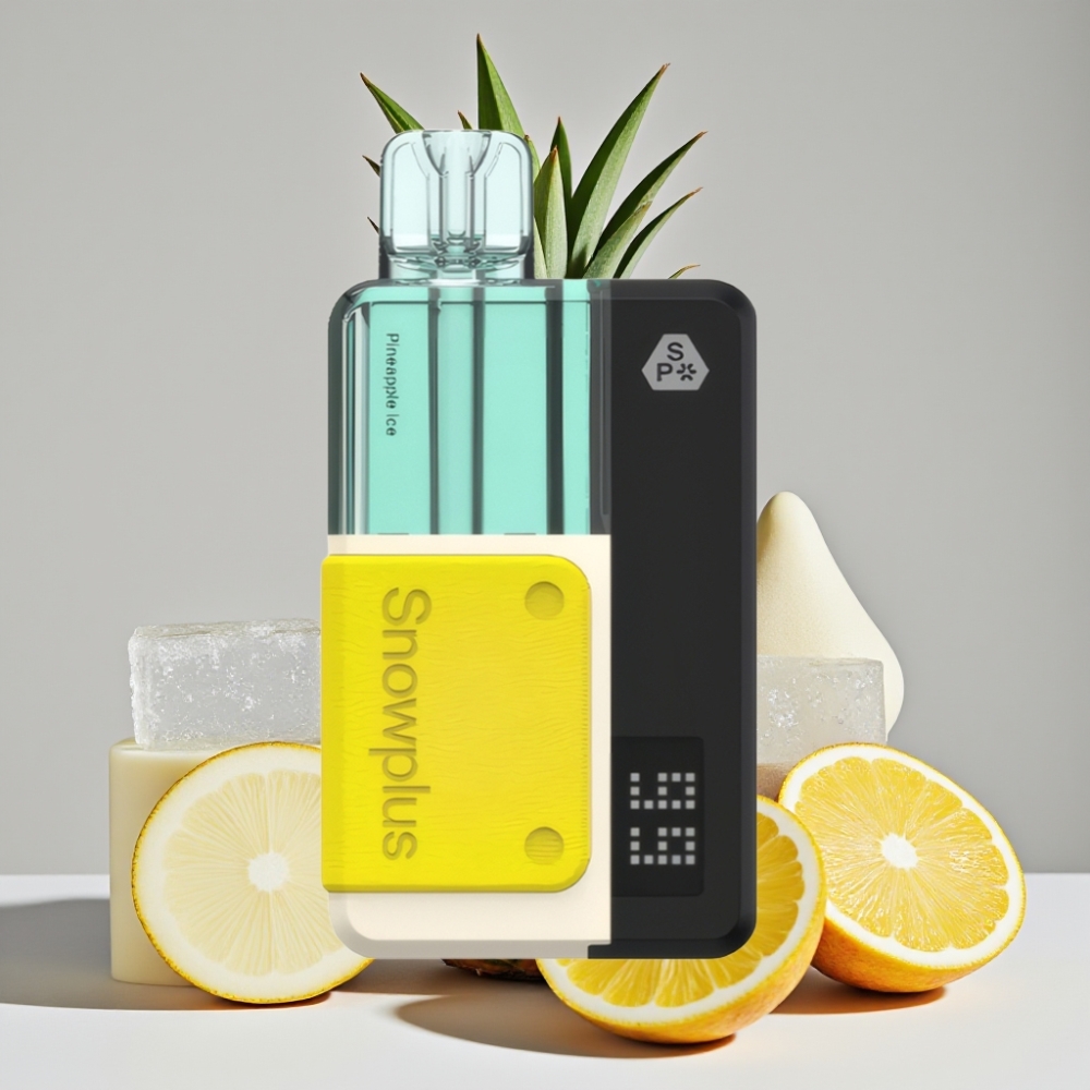 Snowplus Swift 15000 Puffs Pod Kit Pineapple Ice 1000mAh Dual Mesh 2+10ml