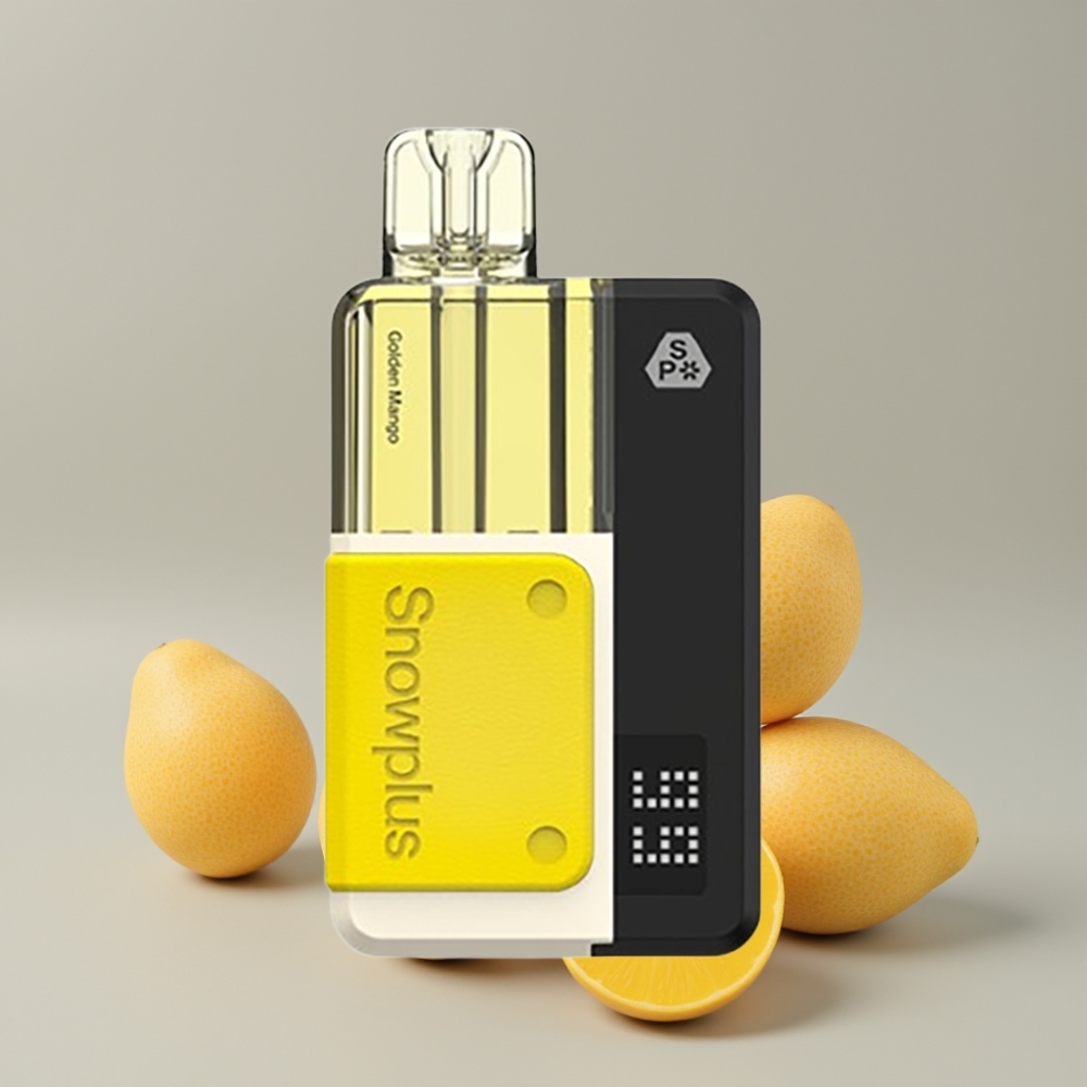 Snowplus Swift 5000 Puffs 1000mAh Dual Mesh Prefilled Pod Kit Golden Mango