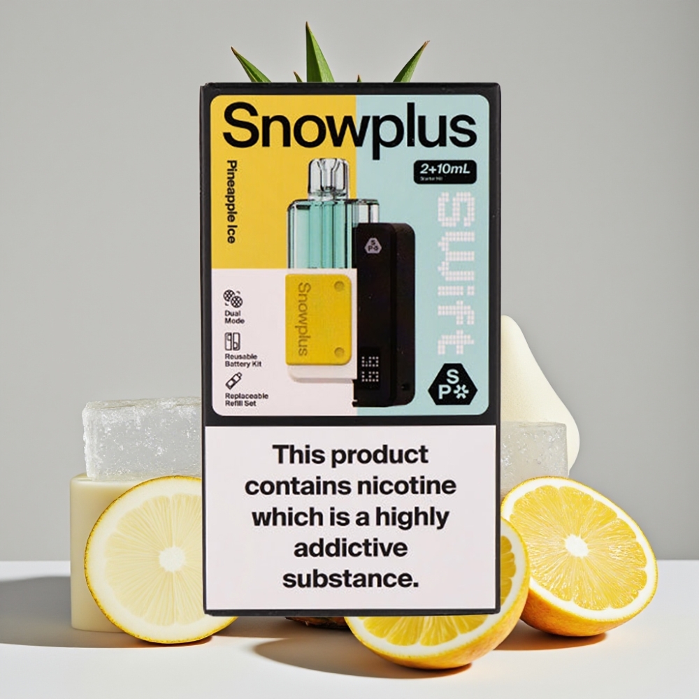 Snowplus Swift 5000 Puffs Dual Mesh 1000mAh Pineapple Ice Prefilled Pod Kit