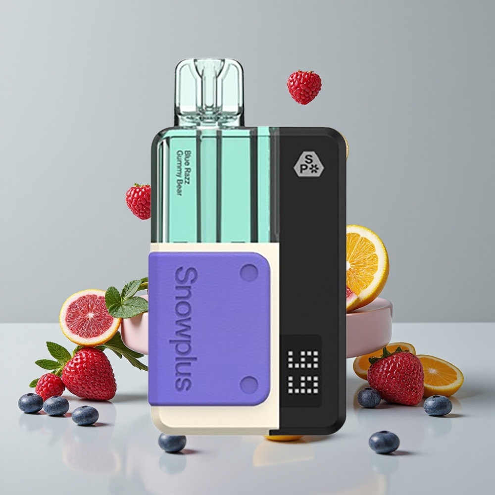 Snowplus Swift 5000 Puffs Dual Mesh 1000mAh Prefilled Pod Kit Blue Razz Gummy Bear