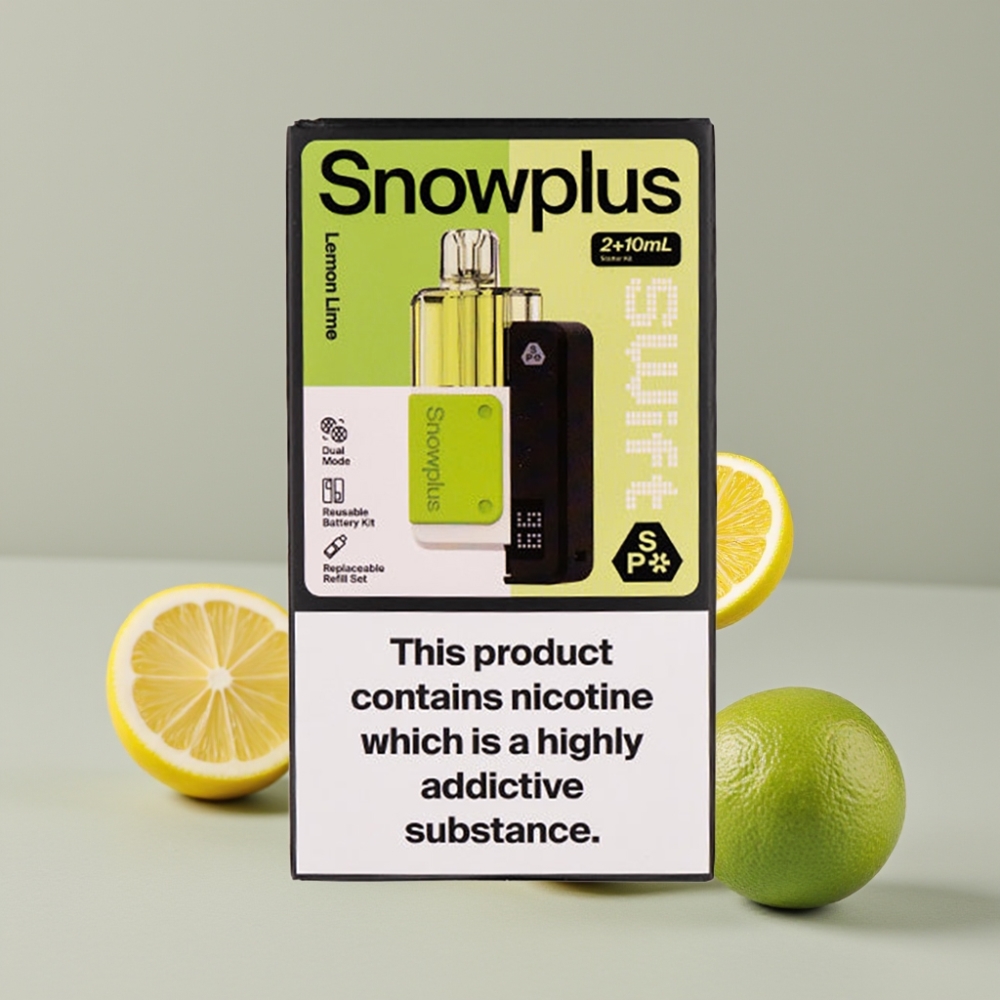 Snowplus Swift 5000 Puffs Dual Mesh 1000mAh Prefilled Pod Kit Lemon Lime
