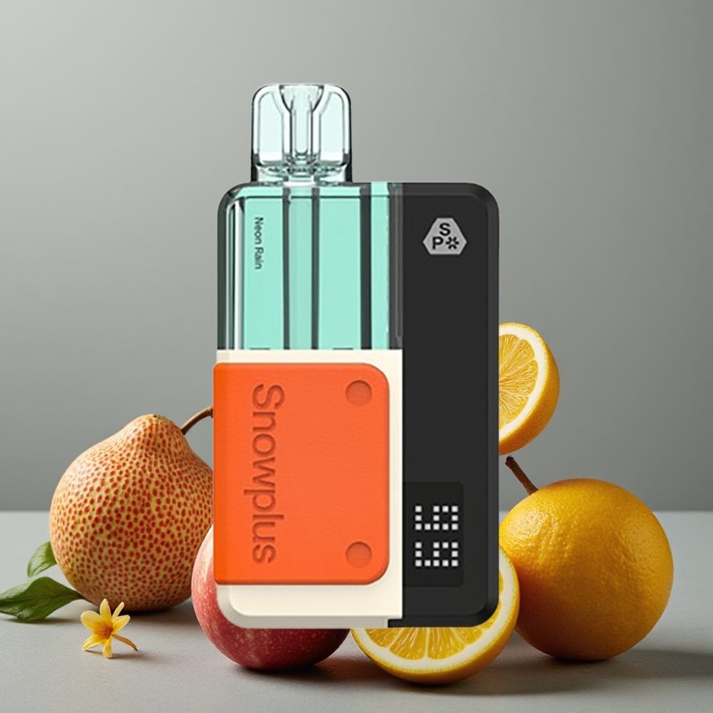 Snowplus Swift 5000 Puffs Dual Mesh 1000mAh Prefilled Pod Kit Neon Rain