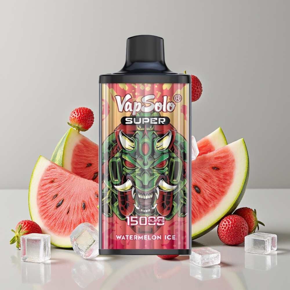 Vapsolo Super 15000 Puffs 40ml Watermelon Ice Disposable Vape 850mAh Type-C