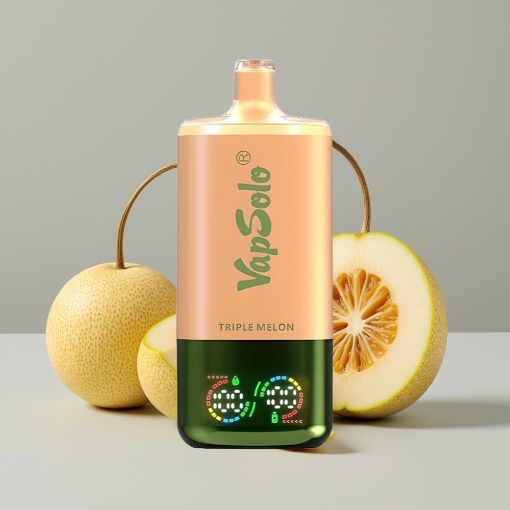 VapSolo Triple 30000 Puffs 40ml Triple Melon Disposable Vape Type-C