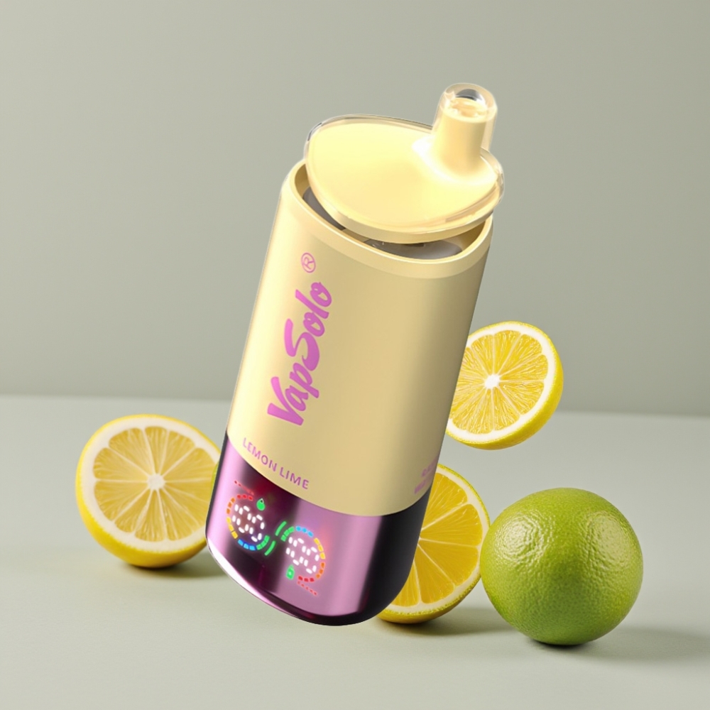 VapSolo Triple 30000 Puffs Lemon Lime Disposable Vape 40ml Type-C